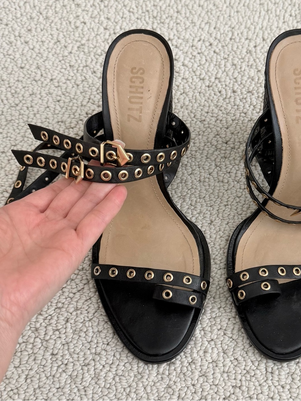 SCHUTZ Annette Ankle Wrap Sandal - Picture 4 of 12
